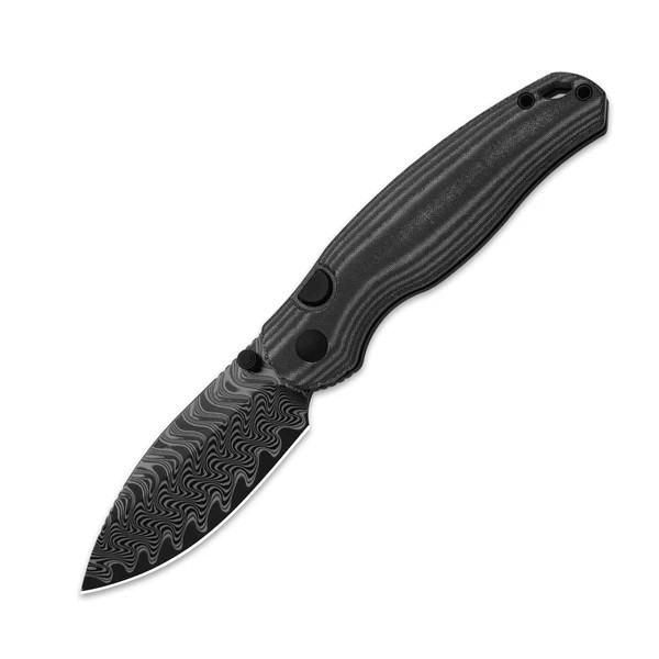 Kizer Phoca BD Folding Knife Black Norplex Ultrex Micarta Handle