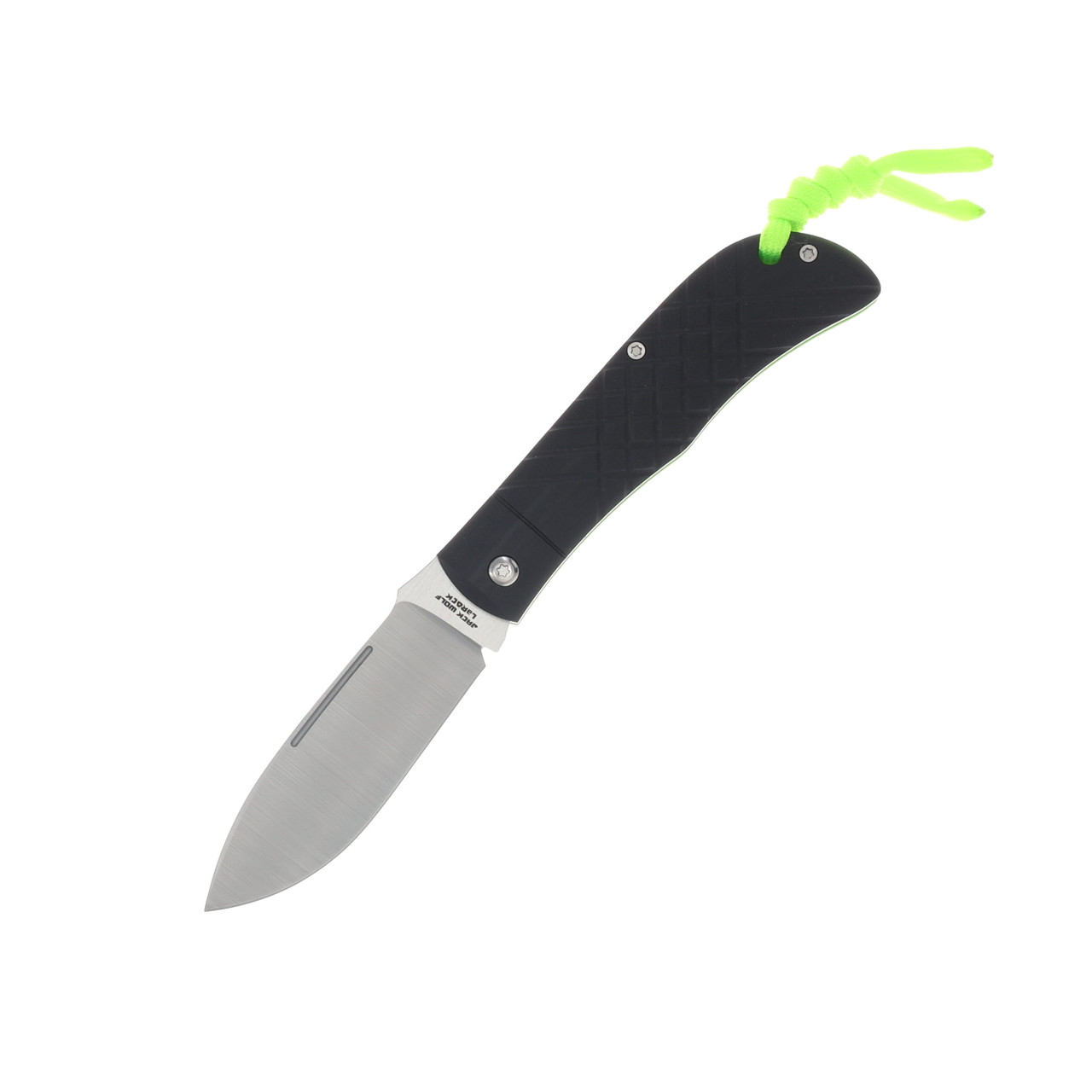 Jack Wolf Timber Jack Cross Hatch 2 Folding Knife G-10 1