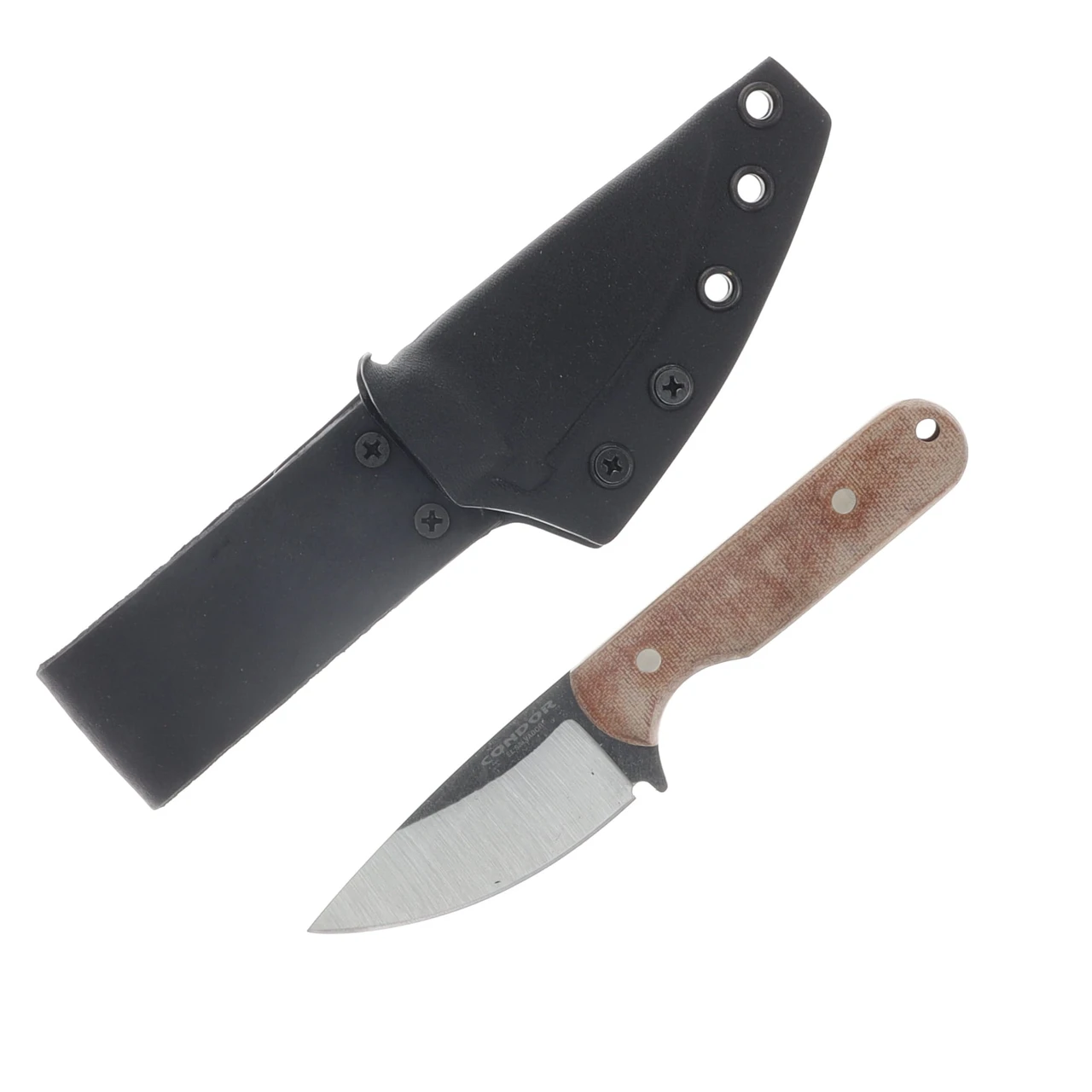 Condor Itzi Fixed Blade Knife 14C28N/Brown Micarta CTK60740