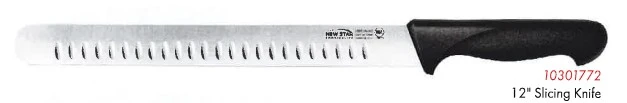 Cangshan Essentials 12in Slicer Kitchen Knife Black Handle 10301772