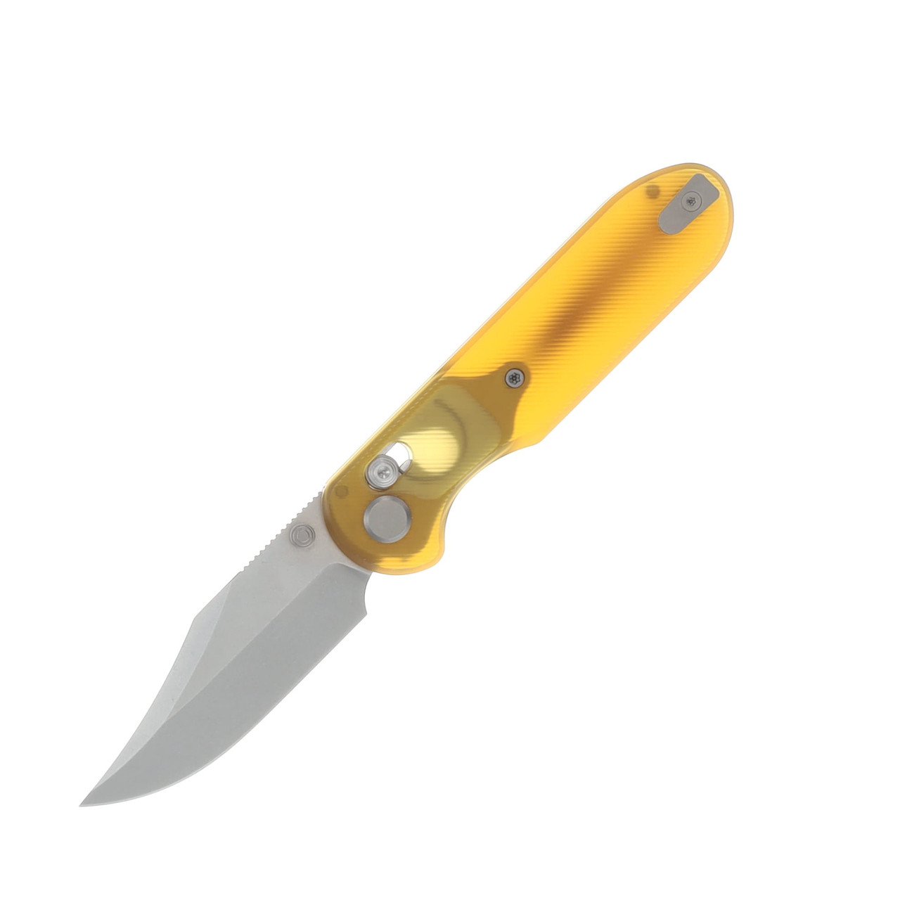 GEO Knife Ethereal Cutter Stonewash 3in Plain Stonewash Clip Point GEO2401E