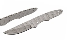 8 Inch Filework Blade Blank Damascus Twist Pattern BLDM2751