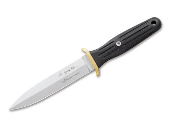 Boker Solingen Applegate-Fairbairn Combat II 5.91in Plain Satin Dagger