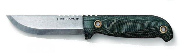 Cold Steel Finn Hawk II Fixed Knife Black Micarta Handle Satin 3V Drop Point Blade CS-CS-FX-40FHK
