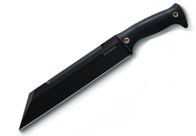 Cold Steel Zerscheider Chopper Fixed Knife Black Kray Ex Handle