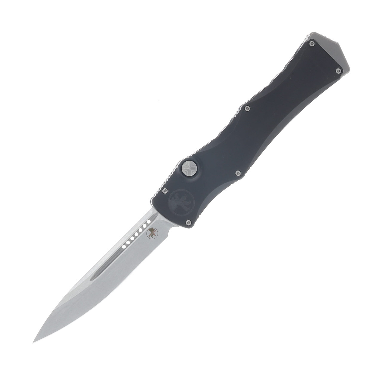 Microtech Halo IV OTF Auto S/E Marifone Select SW Finish Hardcoat Anodized Alloy Double Vapor Anodized Alloy Double Vapor Blast Stainless AUMT115010MS1