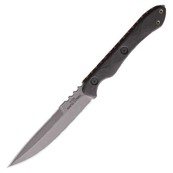 TOPS Rapid Strike Double Edge Fixed Blade Tactical 4.13in Spear Poin