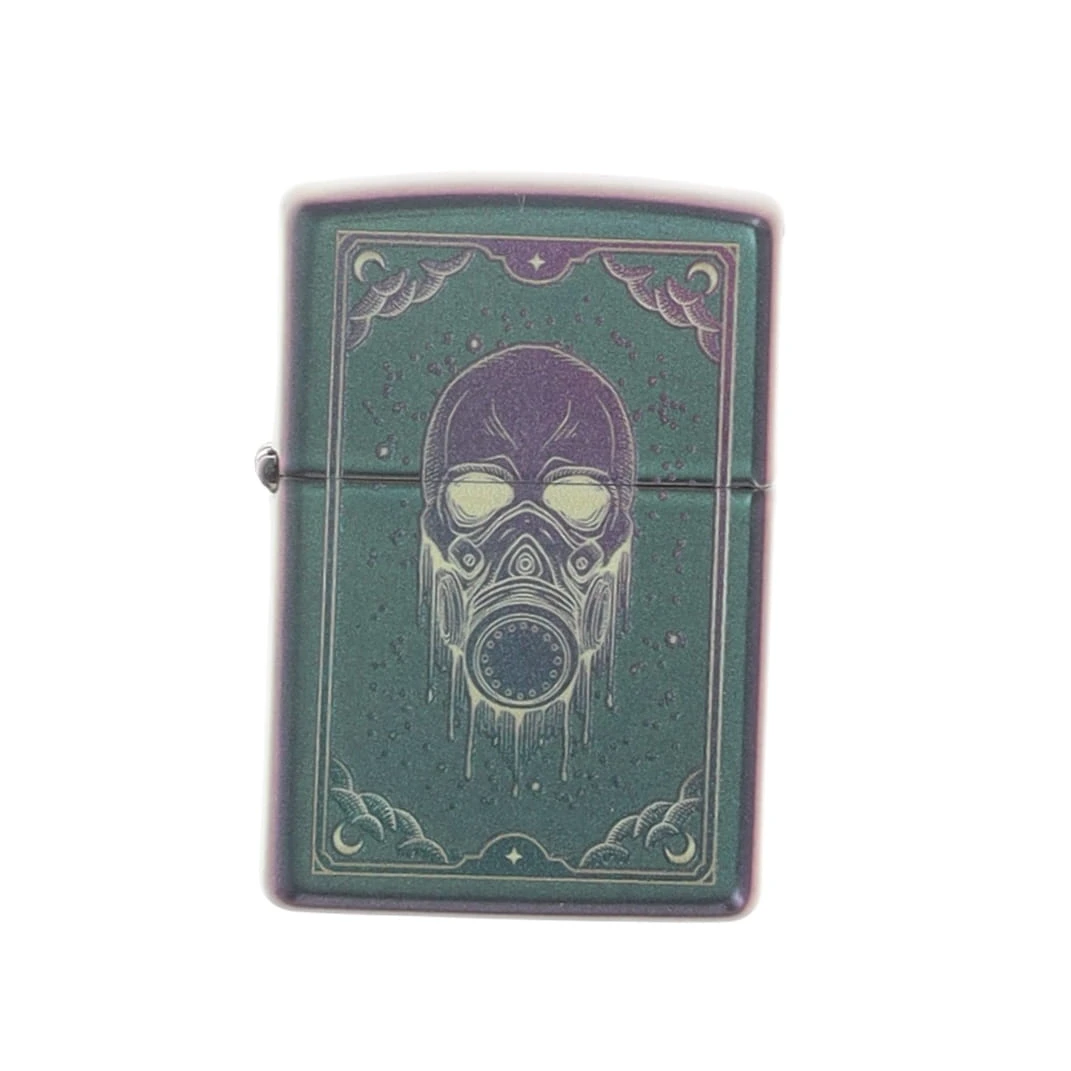 Zippo Gas Mask Design Iridescent Base ZP46953