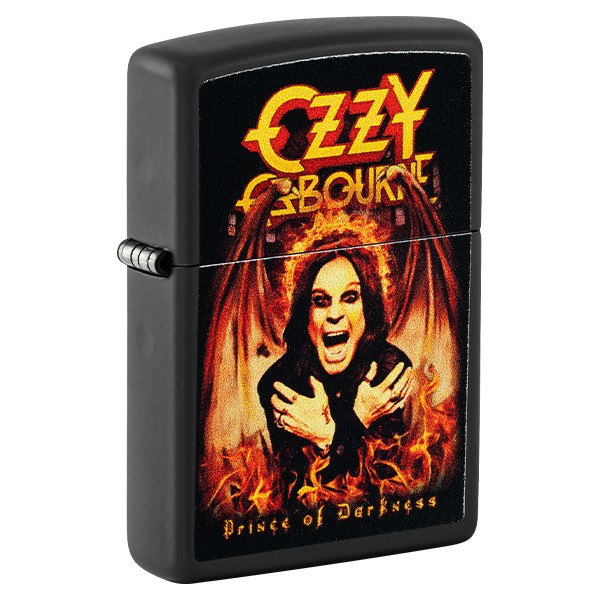 Zippo Ozzy Osbourne "Prince of Darkness" Black Matte ZP47082