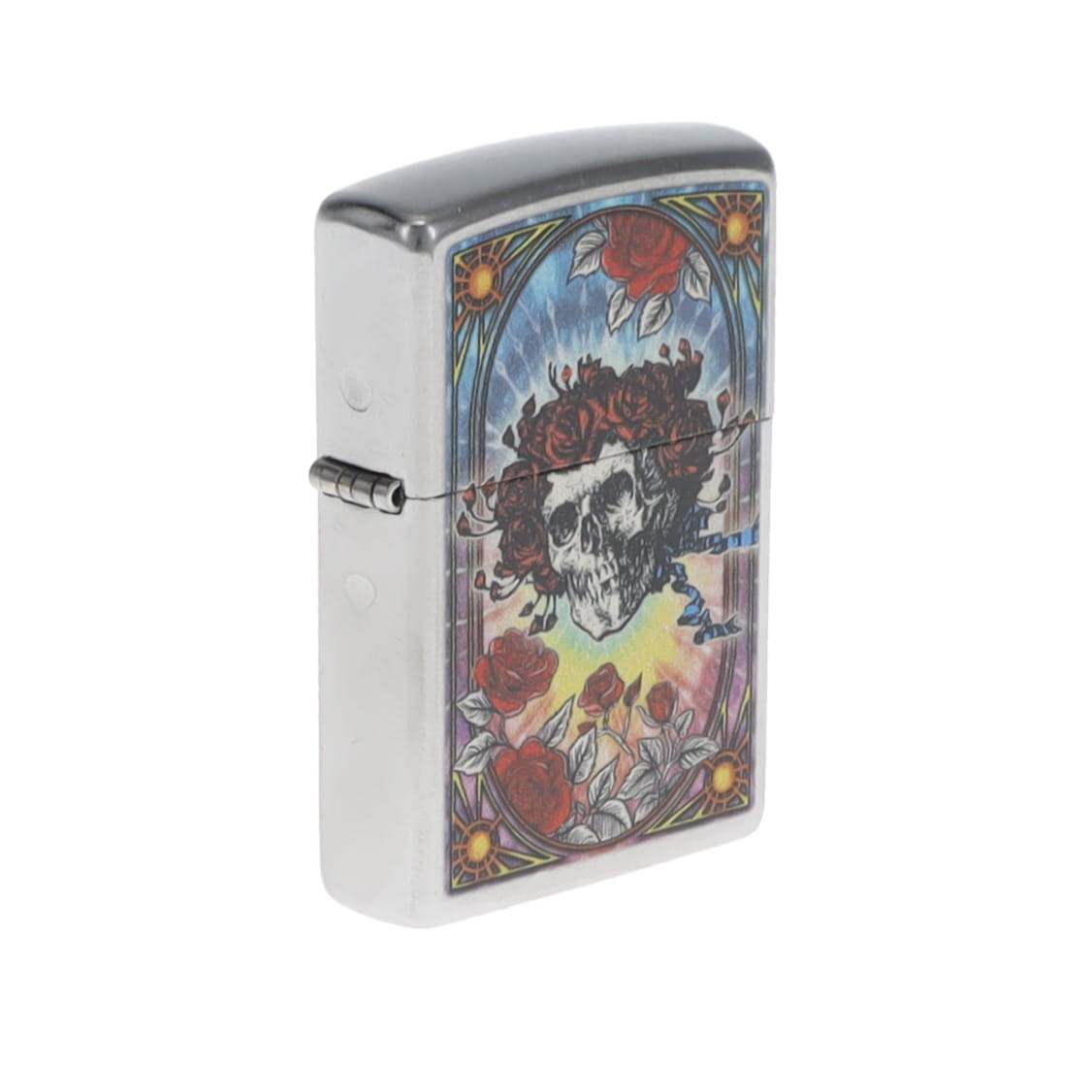 Zippo Grateful Dead Skull & Roses Design ZP47248 - Smoky Mountain