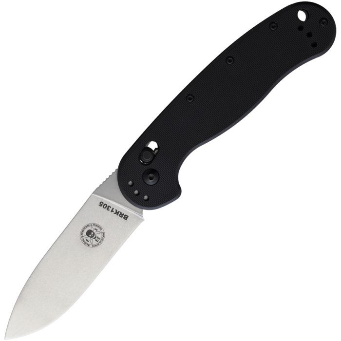 Esee Auto Avispa Slide Lock Black G-10 Handle Stonewash M390 Blade BRK1305