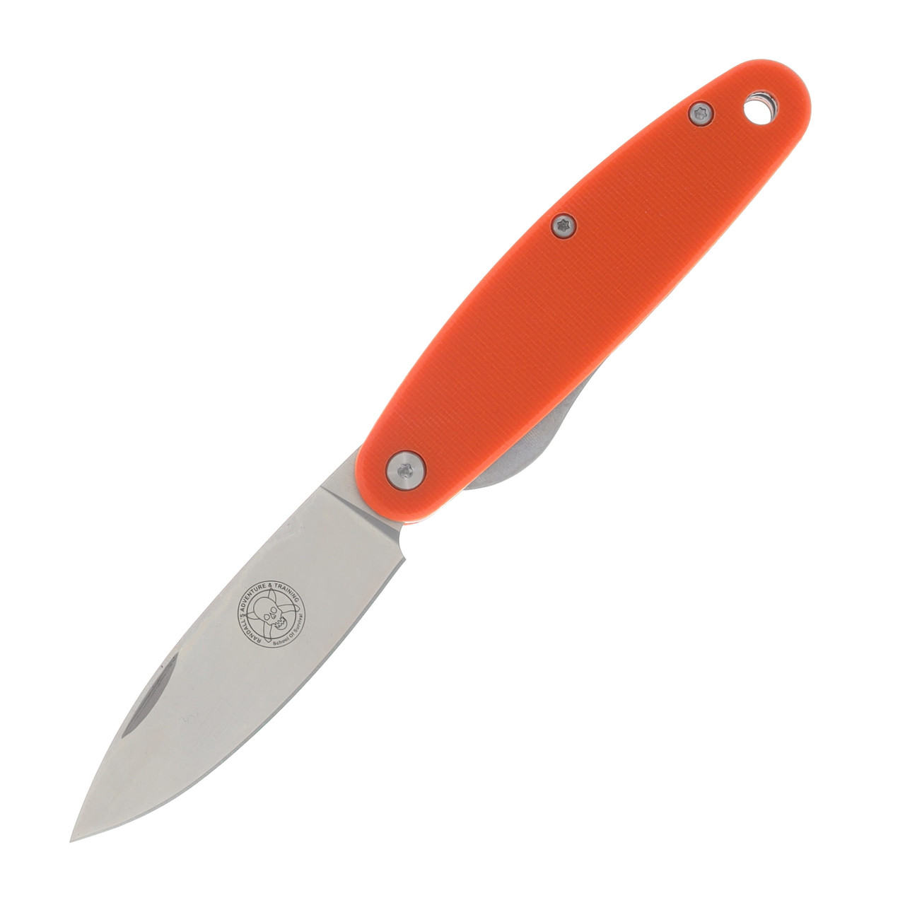 Esee Churp Linerlock Orange G-10 Handle Satin D2 Blade BRKC4