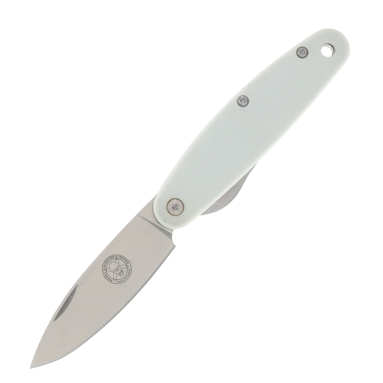 Esee Churp Linerlock White G-10 Handle Satin D2 Blade BRKC7