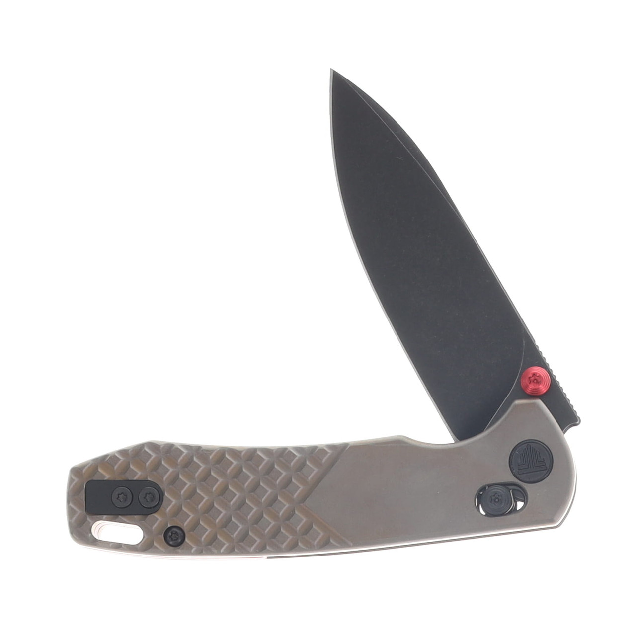 Trivisa Dragonfly Axis Lock Bronze Frag Pattern Titanium Handle