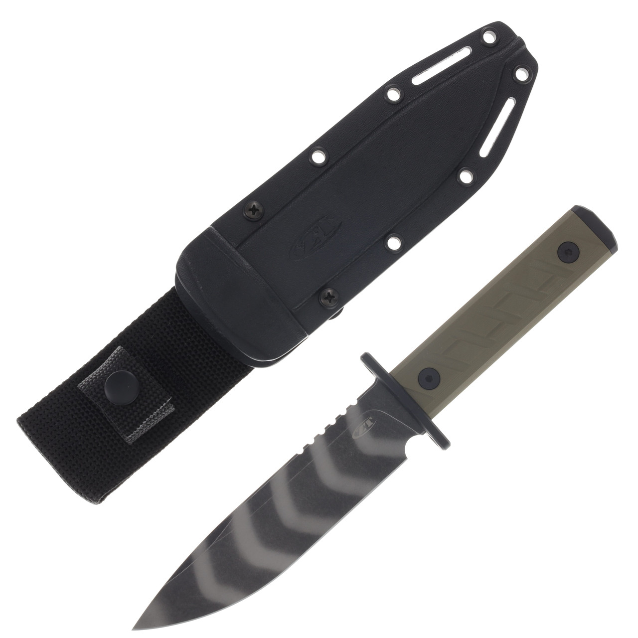 Zero Tolerance 0006 OD Green G-10 Handle Tiger Stripe CPM-3V Blade ZT0006TSOL
