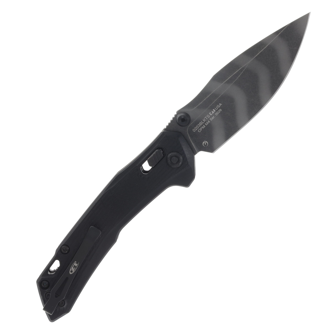 Zero Tolerance Black Textured G-10 Handle Tiger Stripe Camo CPM-M4