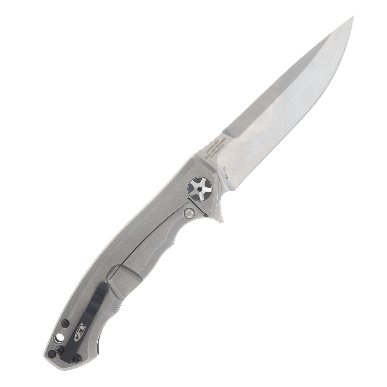 Zero Tolerance 0452 Large Sinkevich Blue Carbon Fiber Handle