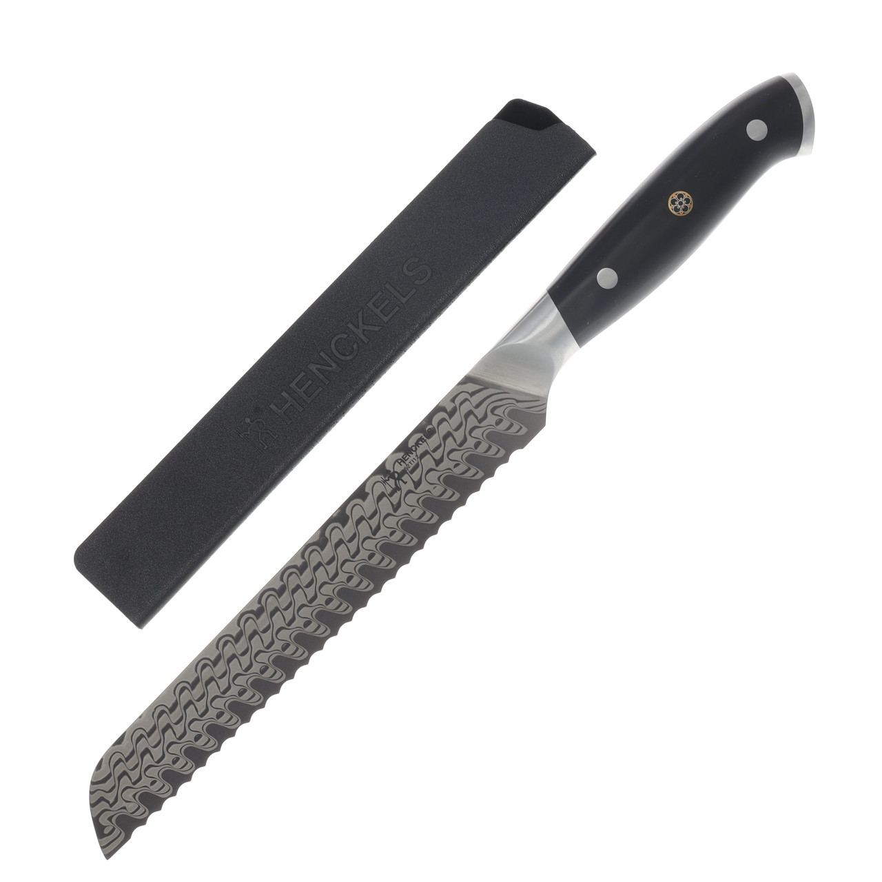 Henckels Compass Damascus 8in Serrated Bread Knife 1032998