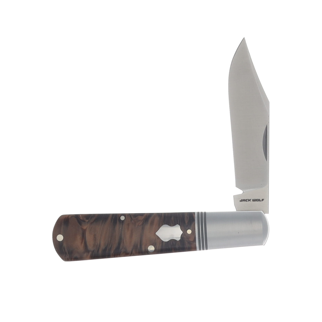 Jack Wolf Gateway Barlow Slipjoint Folding Knife Satin/Kirinite