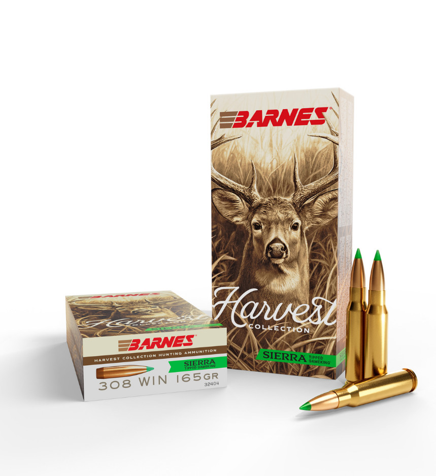 Barnes Harvest Collection .308 Win 165gr Sierra Tipped GameKing 20rd