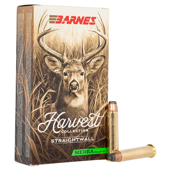 Barnes Bullets Harvest Collection 45-70 Gov't Handgun Ammunition 20 Rounds Brass Centerfire 300 Grain Sierra Pro-Hunter