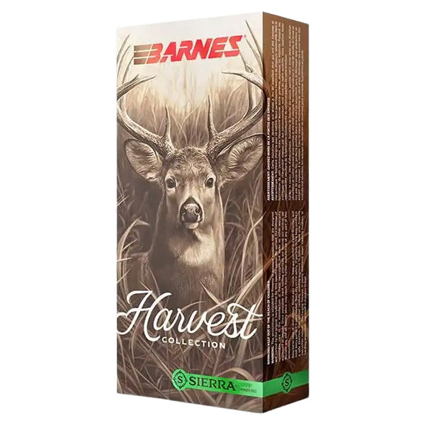 Barnes Bullets Harvest Collection 450 Bushmaster Rifle Ammunition 20 Rounds Brass Centerfire 260 Grain Sierra Pro-Hunter