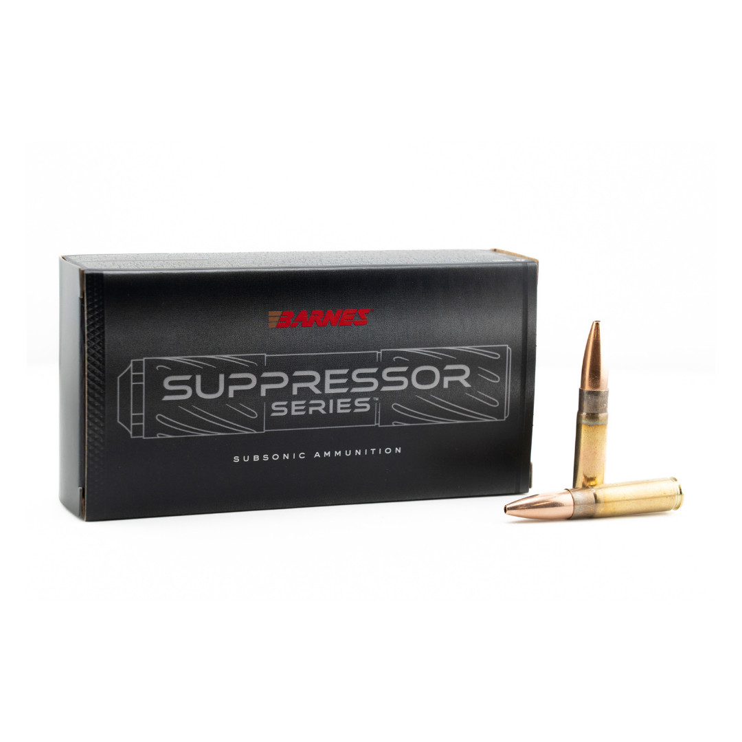 Barnes Suppressor Series .300 BLK 205gr Sierra GK HPBT Expanding 20rd