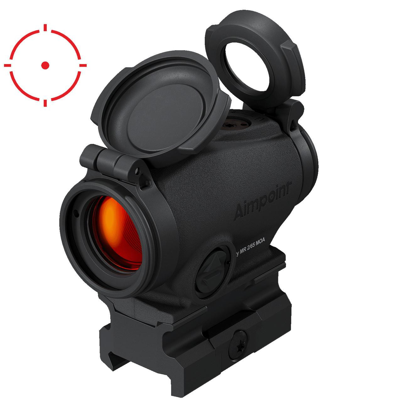 Aimpoint Duty RDS MR 2 MOA Dot/65 MOA Ring, 39mm Mount Sight 200985