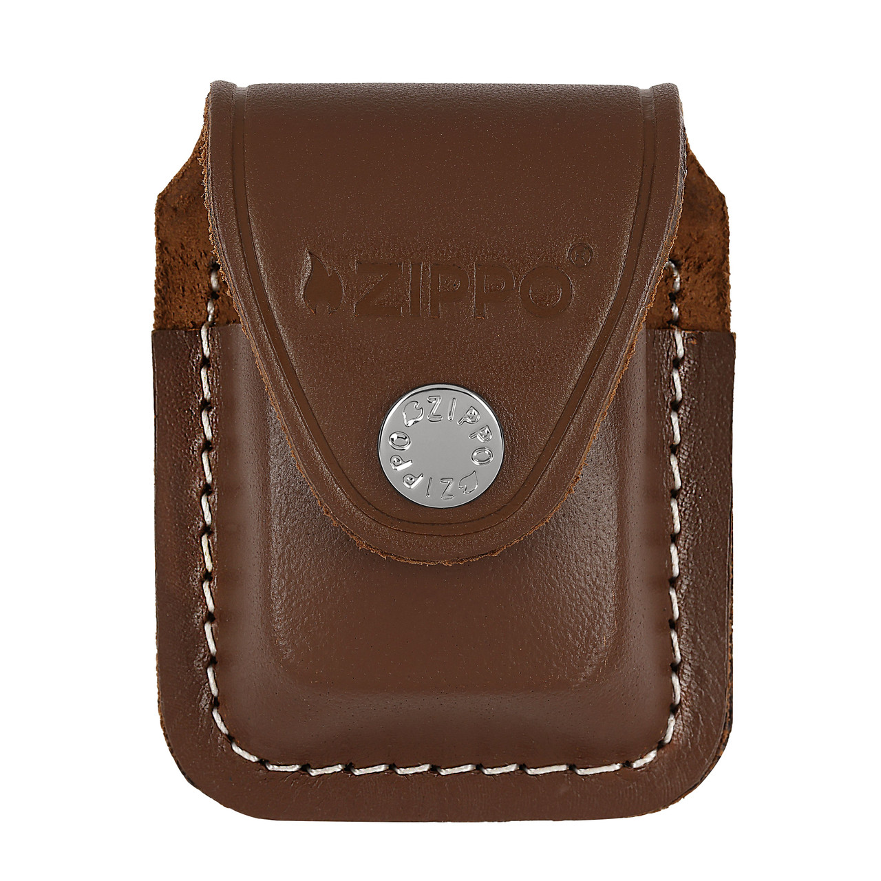 Zippo Lighter Brown Pouch W/ Clip ZP67010
