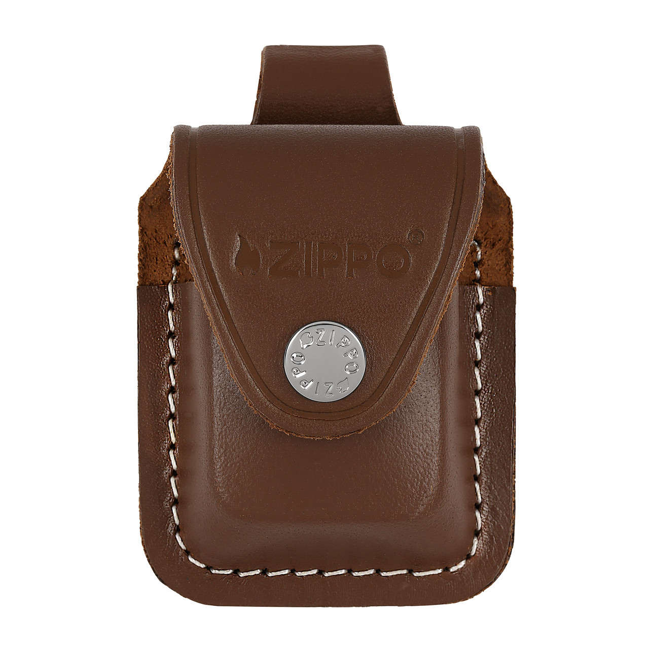 Zippo Lighter Brown Pouch W/ Loop ZP67011