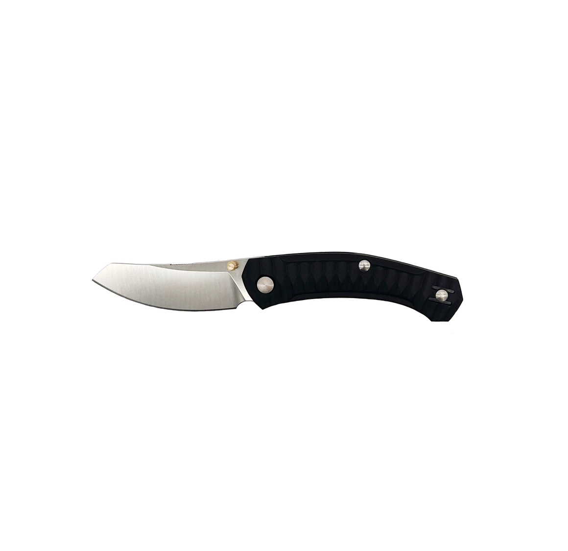 GiantMouse ACE Iona Sailor Folding Knife Satin S90V Blade Black FRN Injection Molded  Handle GMIONA-SAILOR-BLACK
