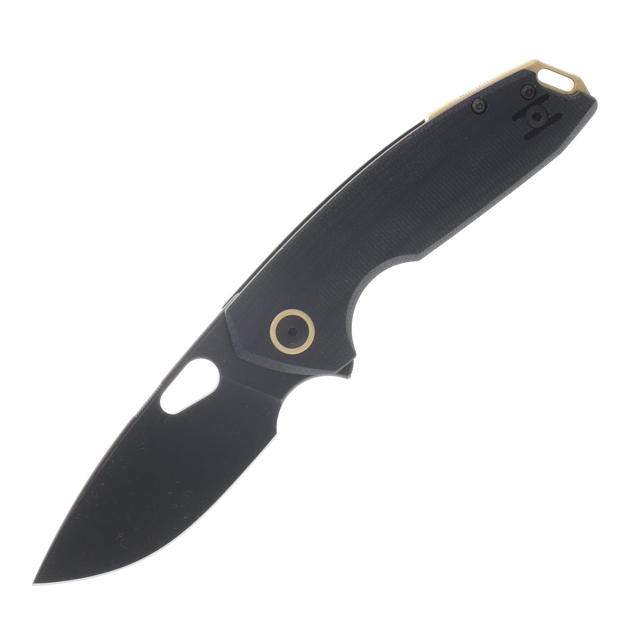 カツページ GiantMouse ACE Tribeca Folder PVD Magnacut Blade Double Black