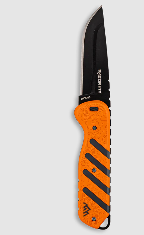 Outdoor Edge 3.5 Razor HTX Fixed Blade Hunting Knife Sawsafe Compatible OEHTX35B-6