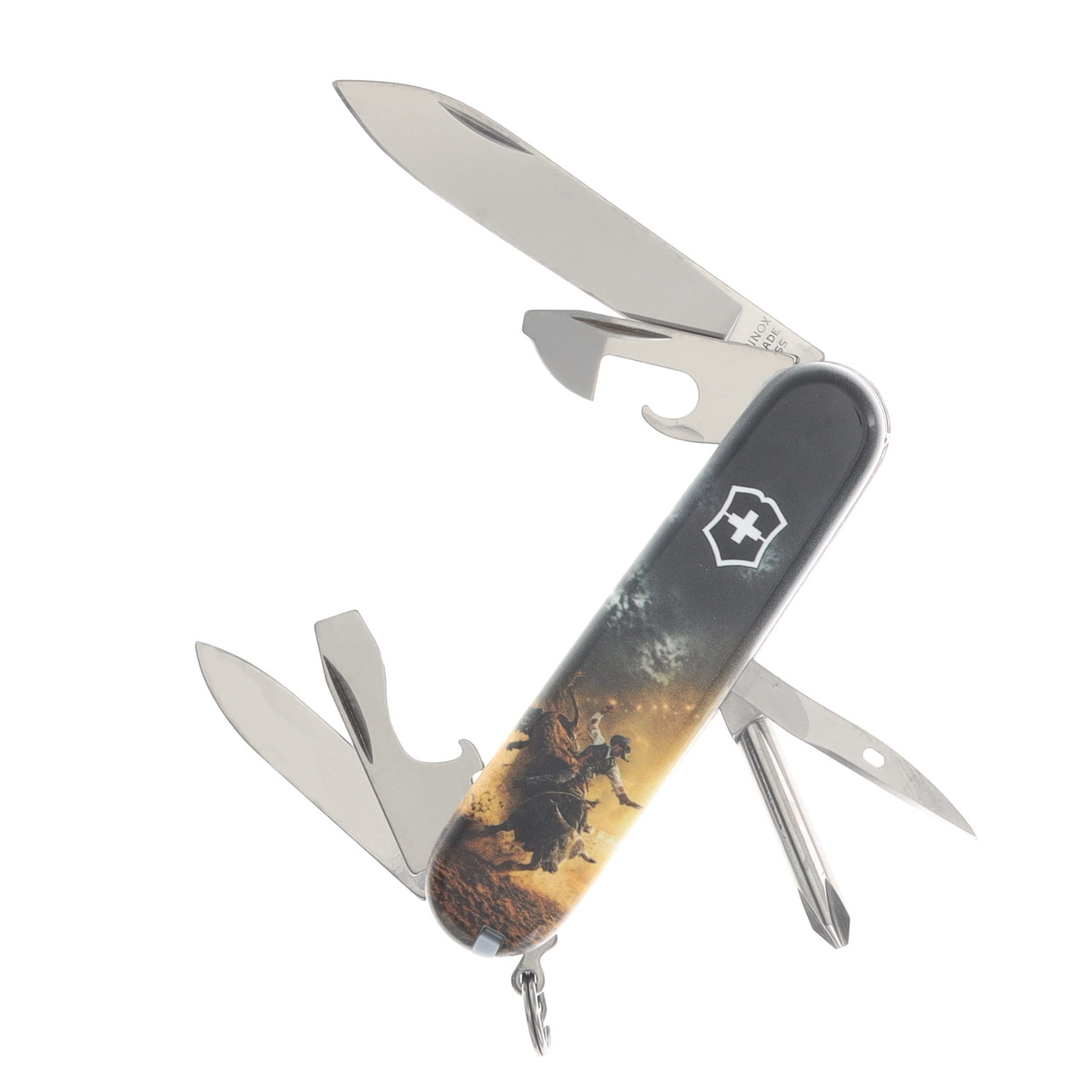 Victorinox SMKW Exclusive Rodeo Bull Rider Tinker V1199 - Smoky