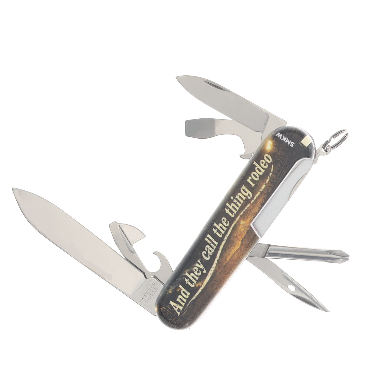 Victorinox SMKW Exclusive Rodeo Bull Rider Tinker V1199 - Smoky