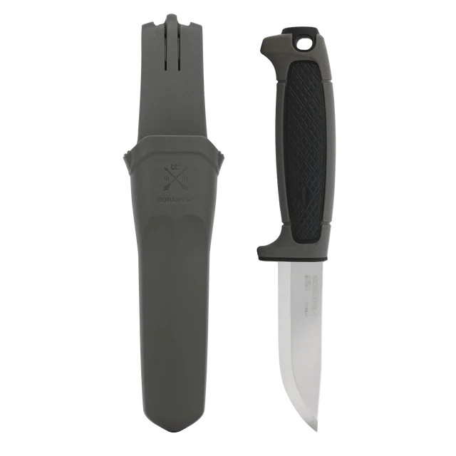 Morakniv Risberg Heavy Duty Fixed Blade German Carbon Steel Black Skies PP Handle