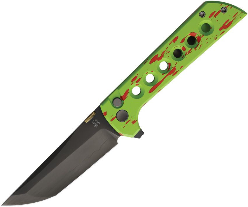 North Mountain Blade Chop 2 Button Lock Folder Zombie Black DLC SLD-Magic Blade NMB2404HZOM