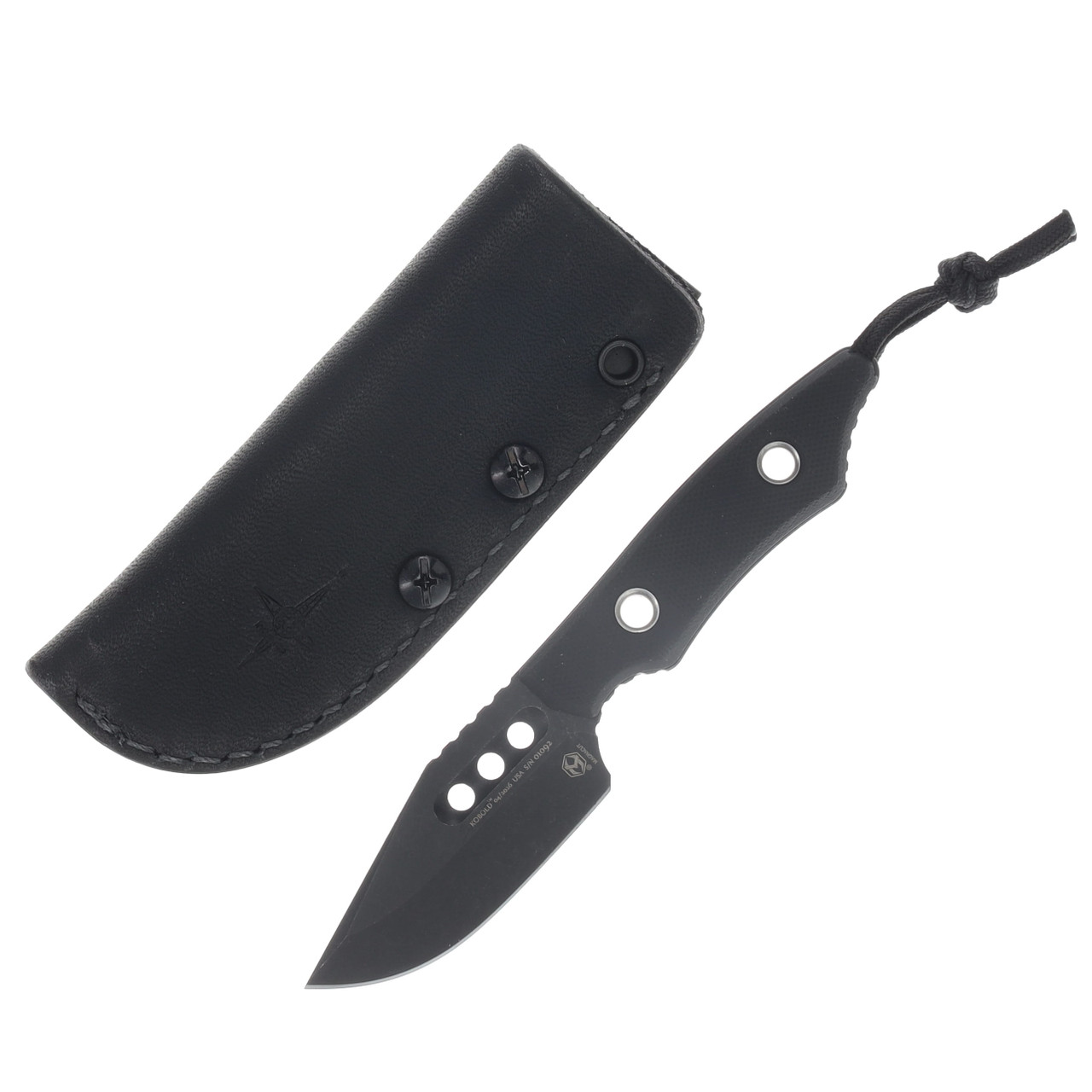 コタ Heretic Kobold Fixed Blade Knife Battleworn Black MagnaCut/Black G