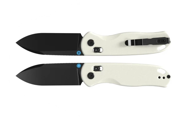 Kizer Drop Bear Folding Knife Glow In The Dark G-10 Handle Black PVD Coated Blade V3619A21