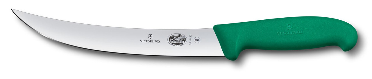 Victorinox Breaking, 8" blade, green Fibrox handle Fibrox - HACCP                                  *Blister* 5.7204.20B