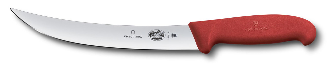 Victorinox Breaking, 8" blade, red Fibrox handle Fibrox - HACCP                                  *Blister* 5.7201.20B