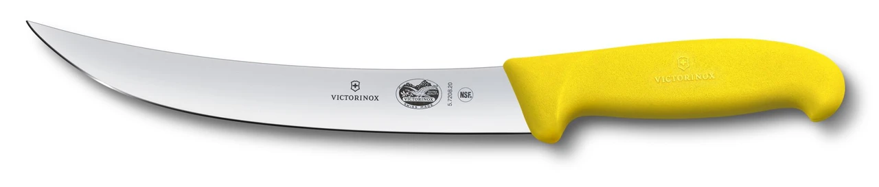 Victorinox Breaking, 8" blade, yellow Fibrox handle Fibrox - HACCP                                  *Blister* 5.7208.20B