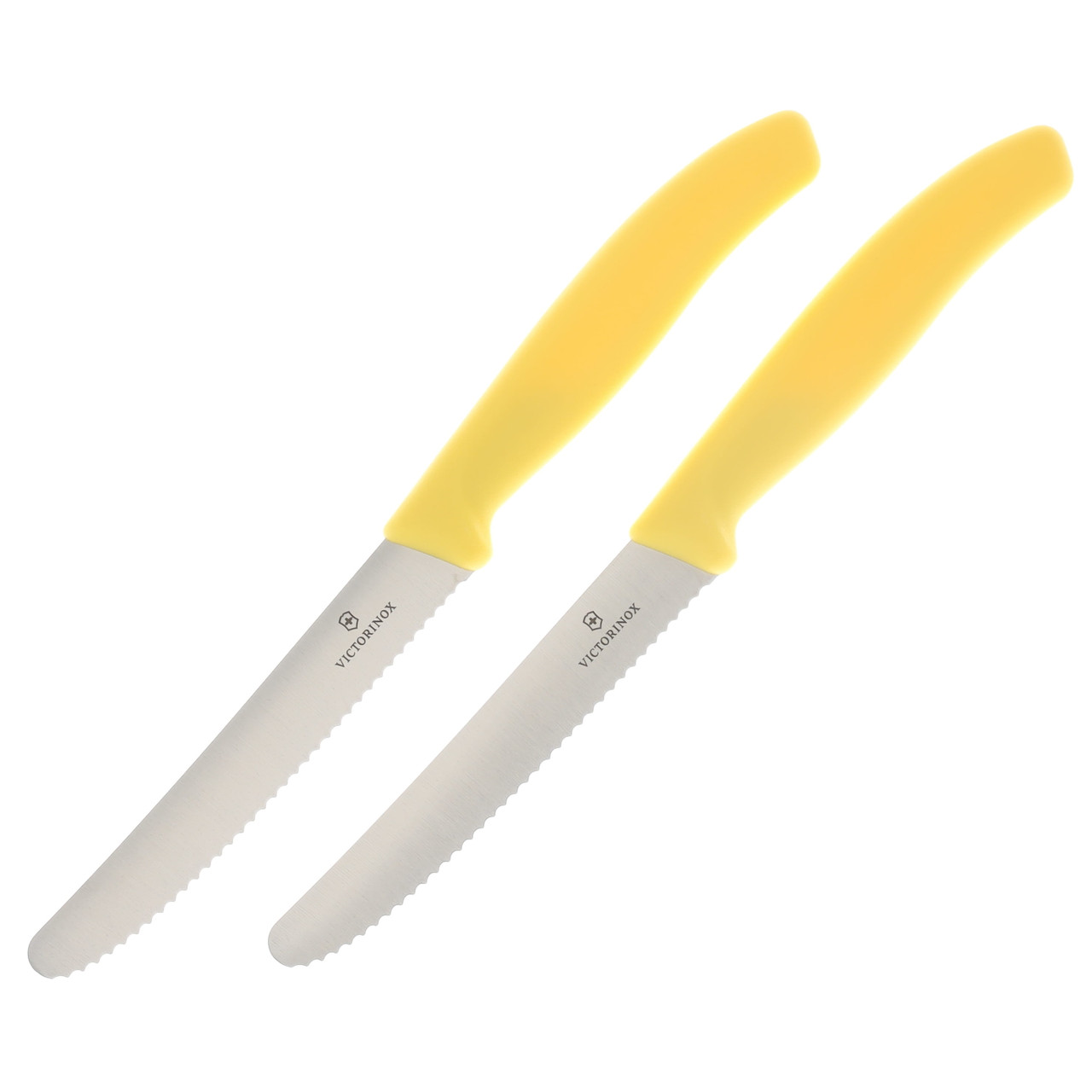 Victorinox Swiss Classic 4.5in Tomato and Table Knife Set (2-Pack, Yellow) 6.7838.2C1