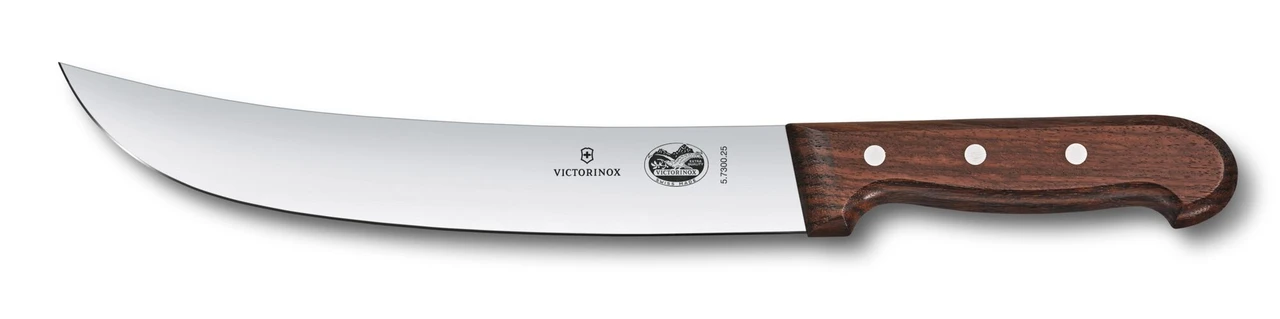 Victorinox 10-inch Cimeter Knife Rosewood Handle 5.7300.25