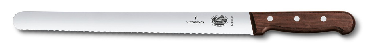 Victorinox 12-inch Serrated Roast Beef Slicer Rosewood Handle 5.4230.30