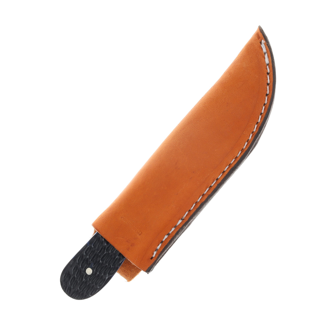 小物 NATIVE SONS clyde Clyde Cutlery Co. Caper Blue Jigged Bone Fixed Blade W/Sheath