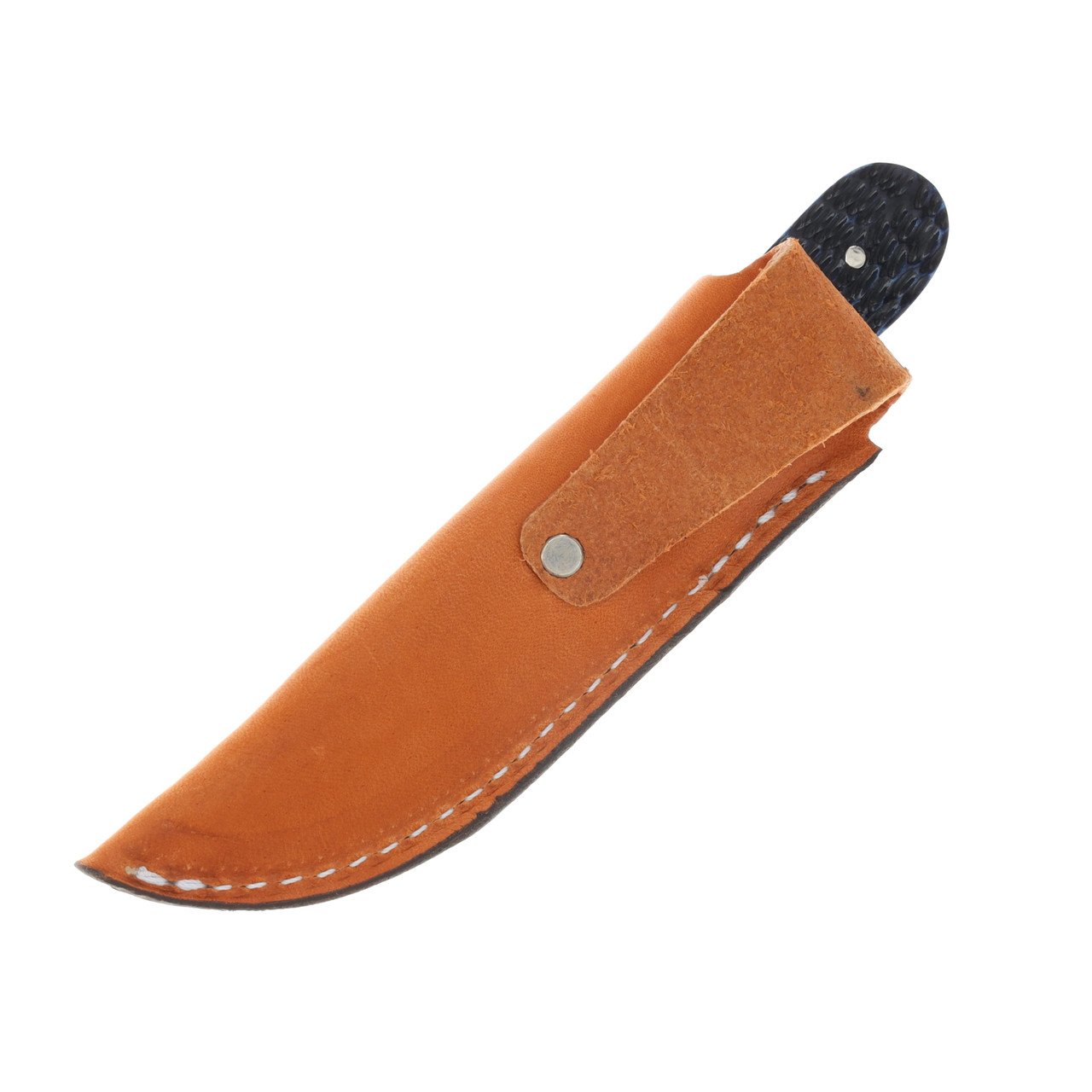 小物 NATIVE SONS clyde Clyde Cutlery Co. Caper Blue Jigged Bone Fixed Blade W/Sheath