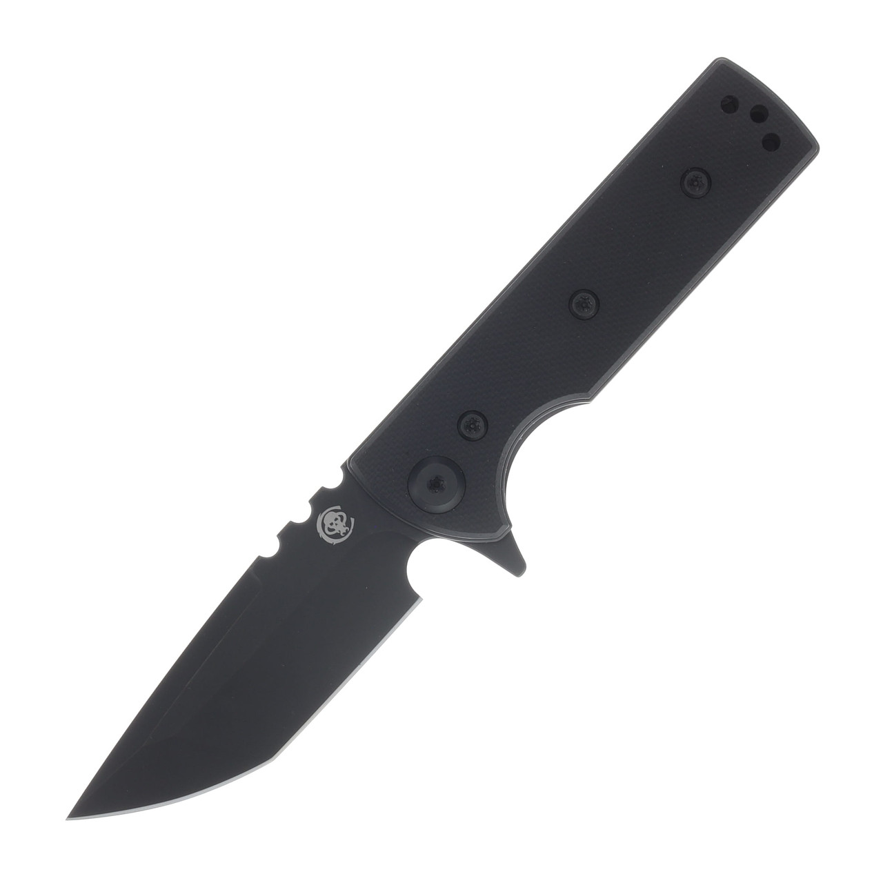 Chaves T.A.K. Redencion Black G10 Handle Elmax Blackout Tanto Blade CK-1C2-2C2A-4C1-1F