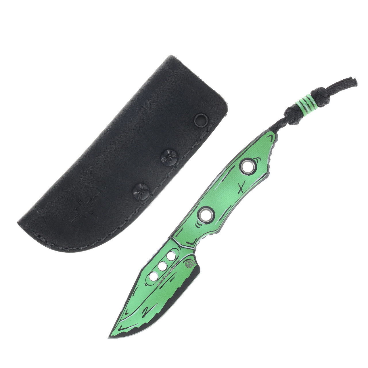 Heretic Kobold Cel Shade Toxic Green with Matching Bead H065-CS-TX