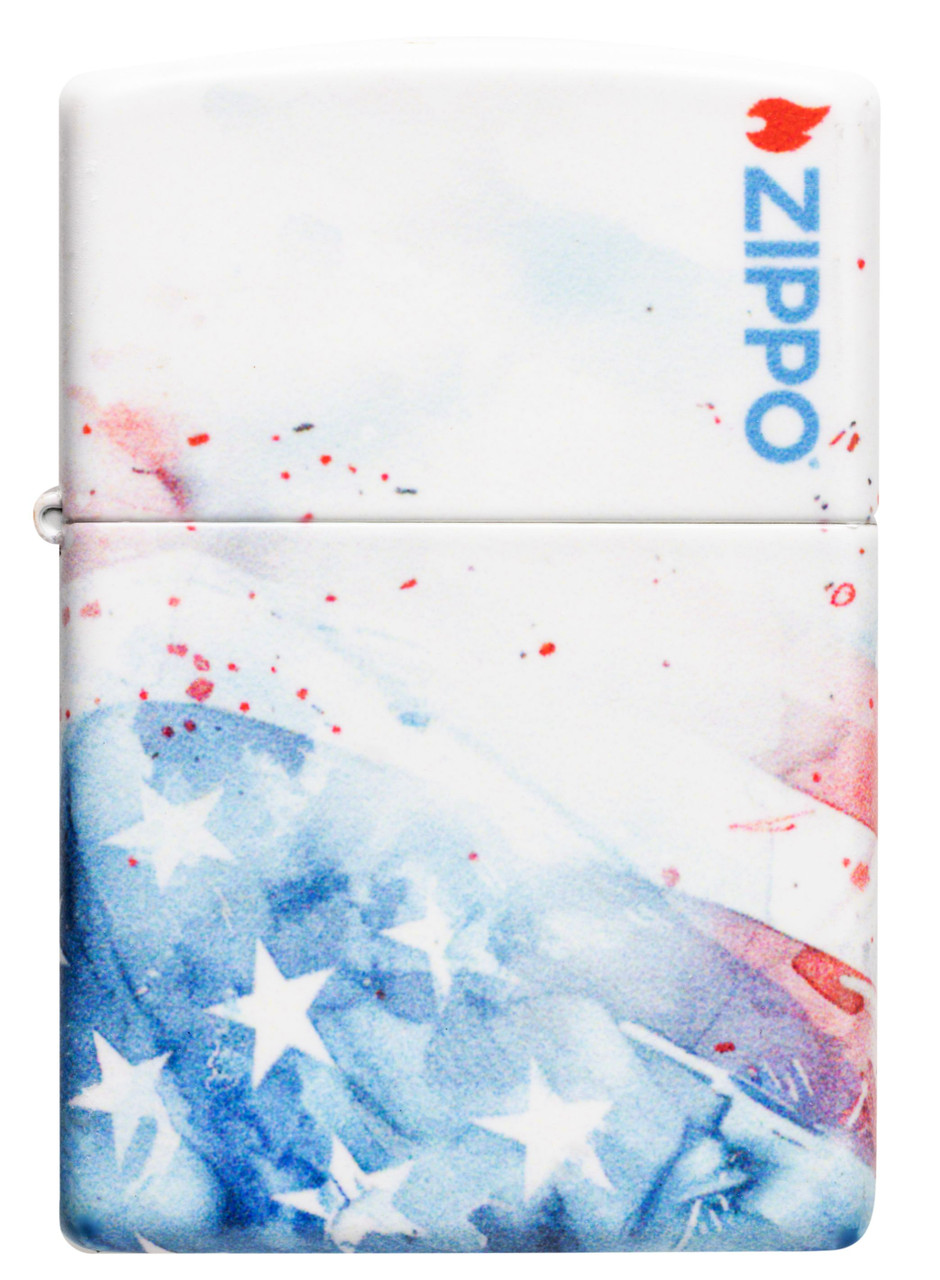 Zippo Lighter Weathered Flag Design 540 Color ZP47209
